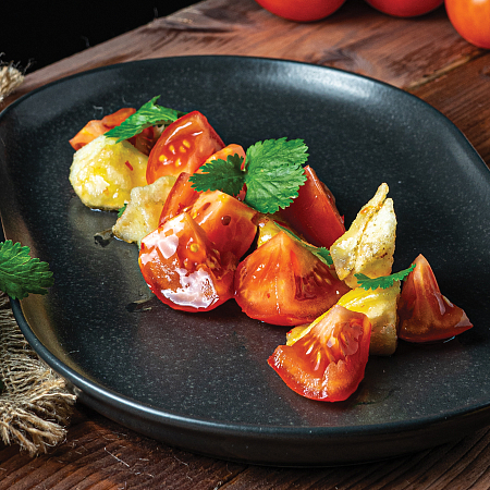 Салат с баклажанами